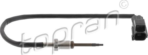 Topran 638 587 - Capteur, température des gaz droxauto.com