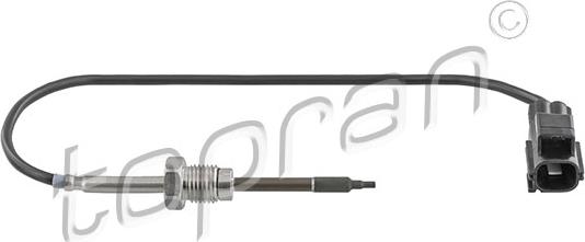 Topran 638 572 - Capteur, température des gaz droxauto.com