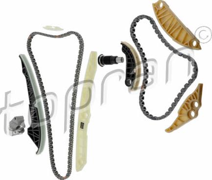 Topran 632 653 - Kit de distribution par chaîne droxauto.com