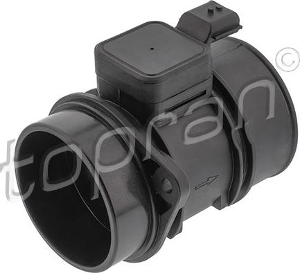 Topran 629 207 - Débitmètre de masse d'air droxauto.com