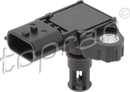 Topran 622 534 - Capteur, pression du tuyau d'admission droxauto.com