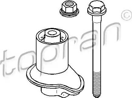Topran 109 782 - Jeu de coussinets, corps de l'essieu droxauto.com