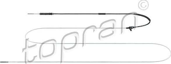 Topran 103 300 - Câble d'accélération droxauto.com