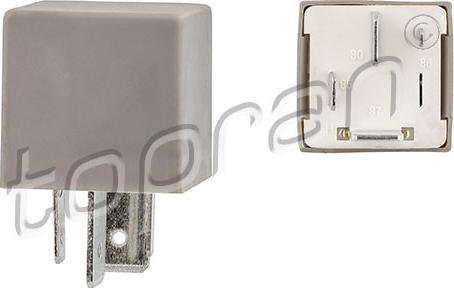 Topran 102 674 - Relais, préchauffage du tube d'admission droxauto.com