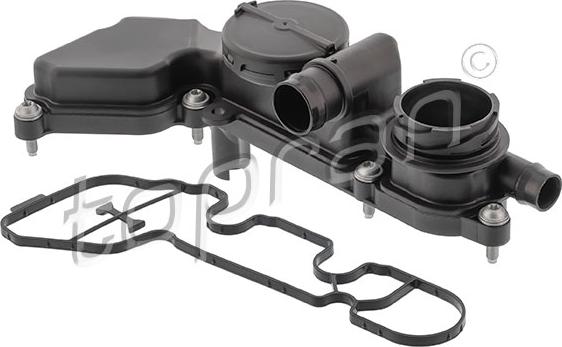 Topran 119 279 - Séparateur d'huile, prise de recyclage des gas de carter droxauto.com