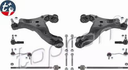 Topran 115 822 - Jeu de bras, suspension de roue droxauto.com