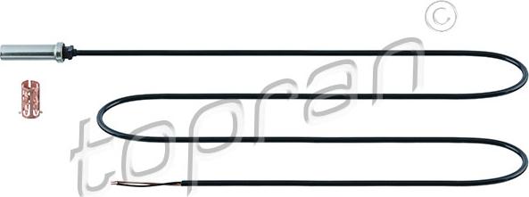 Topran 115 376 - Capteur, vitesse de roue droxauto.com