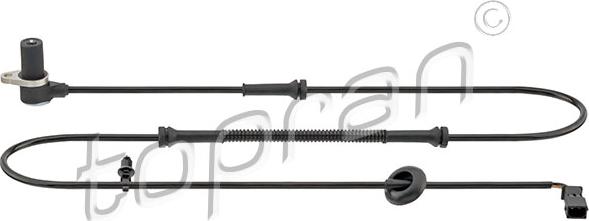 Topran 115 251 - Capteur, vitesse de roue droxauto.com