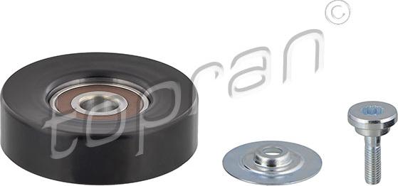 Topran 110 097 - Poulie renvoi / transmission, courroie trapézoïdale à nervures droxauto.com