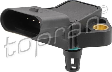 Topran 111 424 - Capteur, pression du tuyau d'admission droxauto.com