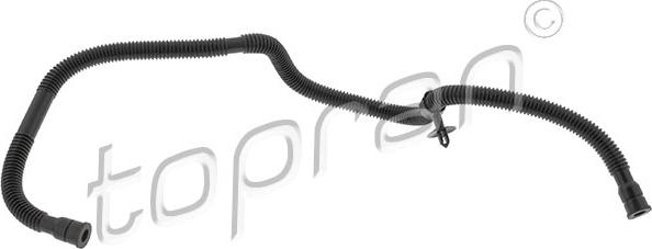 Topran 118 663 - Flexible, aération de la housse de culasse droxauto.com