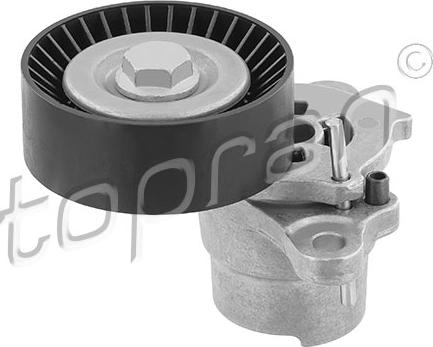 Topran 118 338 - Tendeur de courroie, courroie trapézoïdale à nervures droxauto.com