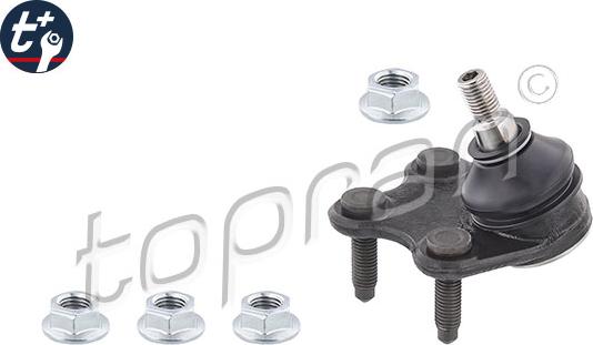 Topran 113 971 - Rotule de suspension droxauto.com