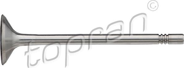Topran 112 933 - Soupape d'admission droxauto.com