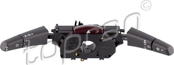 Topran 112 135 - Commutateur de colonne de direction droxauto.com