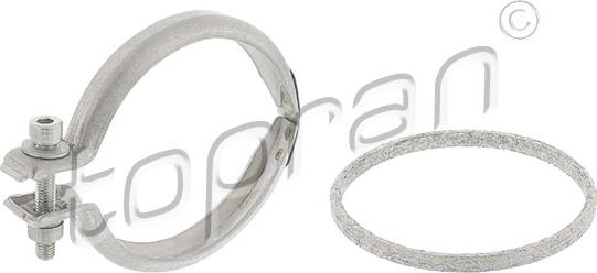 Topran 117 910 - Kit d'assemblage, tuyau d'échappement droxauto.com