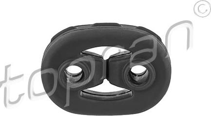Topran 117 459 - Support, silencieux droxauto.com