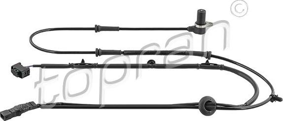 Topran 117 171 - Capteur, vitesse de roue droxauto.com
