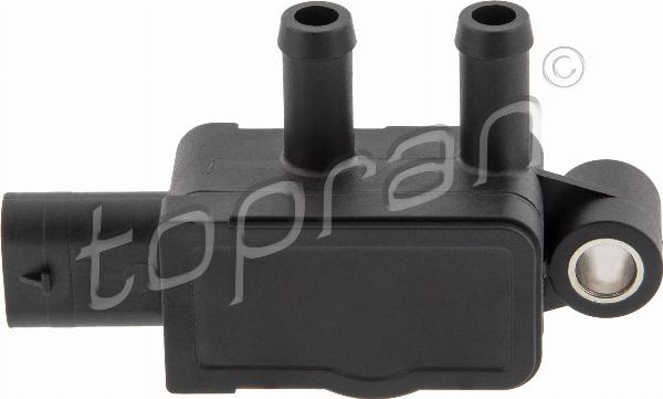 Topran 121 675 - Capteur, pression des gaz échappement droxauto.com