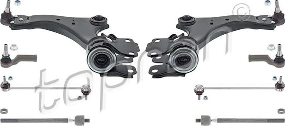 Topran 304 696 - Jeu de bras, suspension de roue droxauto.com
