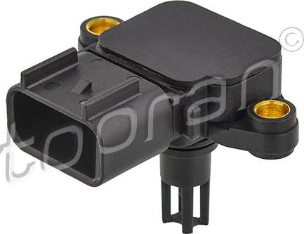 Topran 302 657 - Capteur, pression du tuyau d'admission droxauto.com