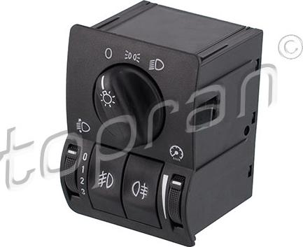 Topran 205 900 - Interrupteur, lumière principale droxauto.com