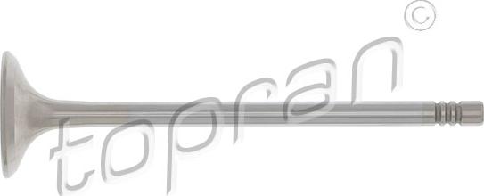 Topran 205 579 - Soupape d'émission droxauto.com