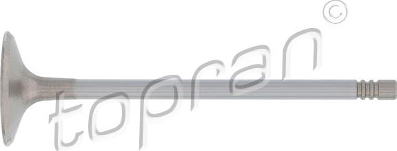 Topran 205 574 - Soupape d'admission droxauto.com
