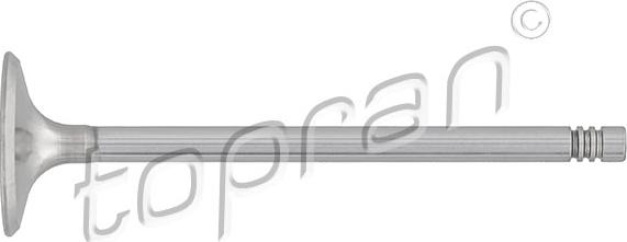 Topran 205 156 - Soupape d'admission droxauto.com