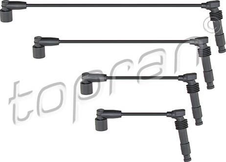 Topran 205 104 - Kit de câbles d'allumage droxauto.com