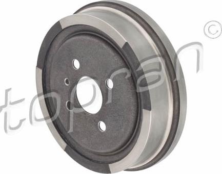 Topran 205 238 - Tambour de frein droxauto.com