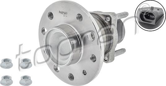 Topran 205 774 - Kit de roulements de roue droxauto.com