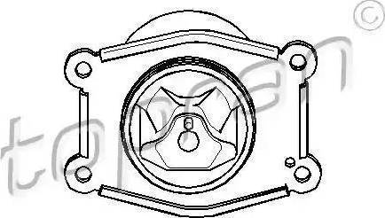 Topran 206 924 - Support moteur droxauto.com