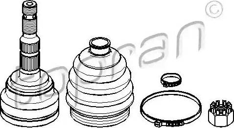 Topran 206 112 - Jeu de joints, arbre de transmission droxauto.com