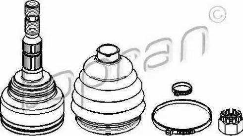 Topran 206 813 - Jeu de joints, arbre de transmission droxauto.com