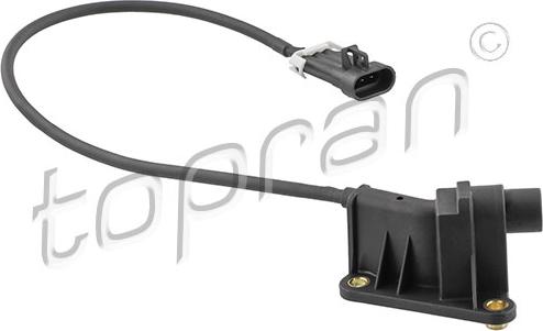 Topran 206 207 - Capteur, position d'arbre à cames droxauto.com