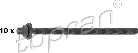 Topran 206 745 - Jeu de boulons de culasse de cylindre droxauto.com