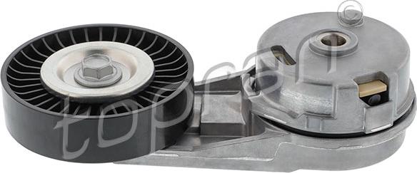 Topran 206 712 - Poulie renvoi / transmission, courroie trapézoïdale à nervures droxauto.com