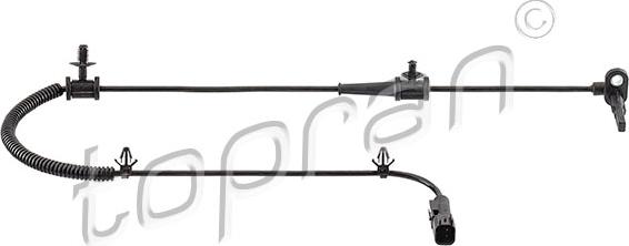 Topran 208 490 - Capteur, vitesse de roue droxauto.com