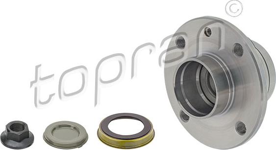 Topran 208 080 - Kit de roulements de roue droxauto.com