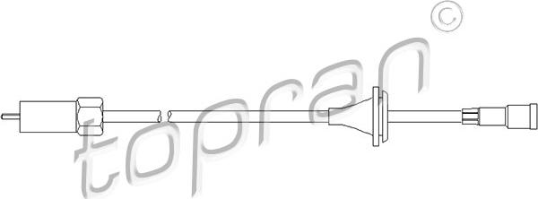 Topran 202 220 - Câble flexible de commande de compteur droxauto.com
