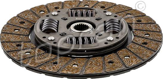 Topran 207 106 - Disque d'embrayage droxauto.com