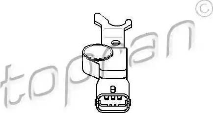 Topran 207 886 - Capteur, position d'arbre à cames droxauto.com