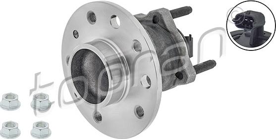 Topran 207 395 - Kit de roulements de roue droxauto.com