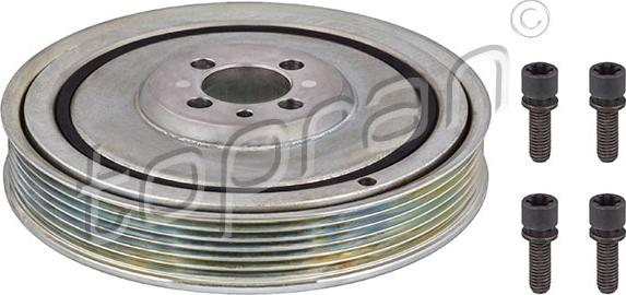 Topran 207 343 - Poulie, vilebrequin droxauto.com