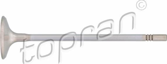 Topran 207 302 - Soupape d'admission droxauto.com