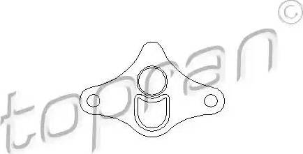 Topran 207 315 - Joint, vanne EGR droxauto.com
