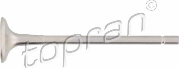 Topran 700 654 - Soupape d'émission droxauto.com