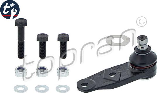 Topran 700 190 - Rotule de suspension droxauto.com