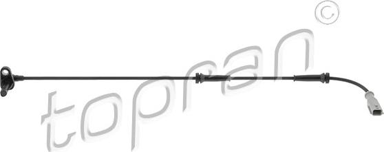 Topran 701 982 - Capteur, vitesse de roue droxauto.com
